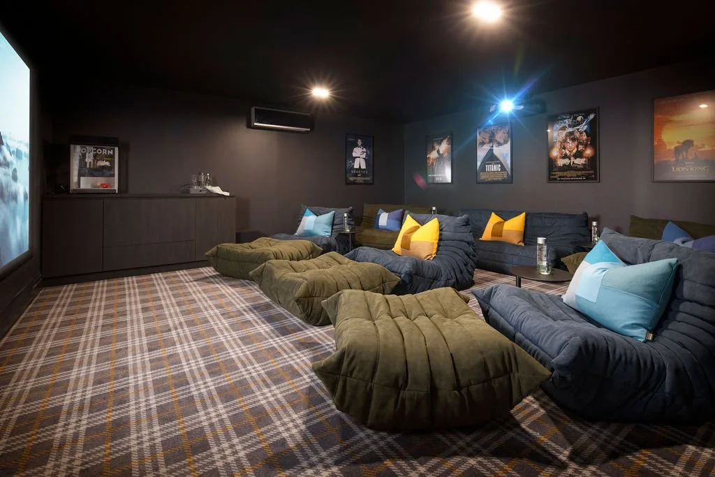 Balmerino, Mount Eliza. Dedicated cinema room.